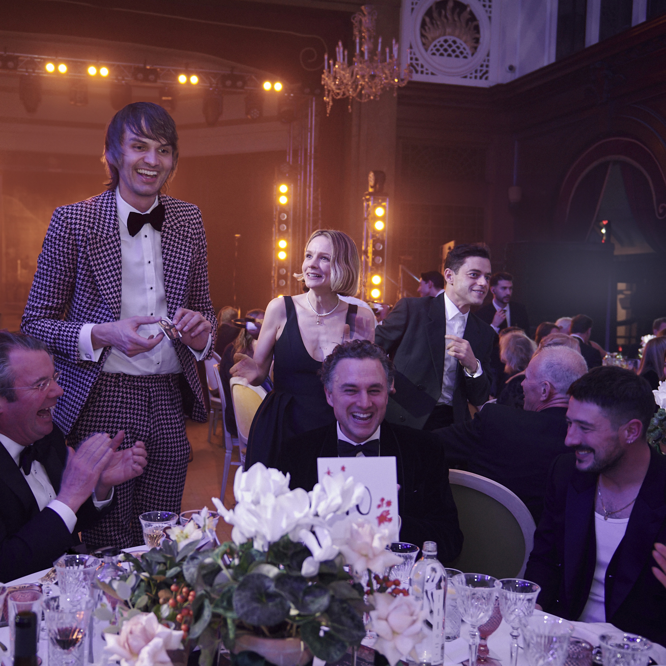 Pete Heat, Carey Mulligan and Rami Malek